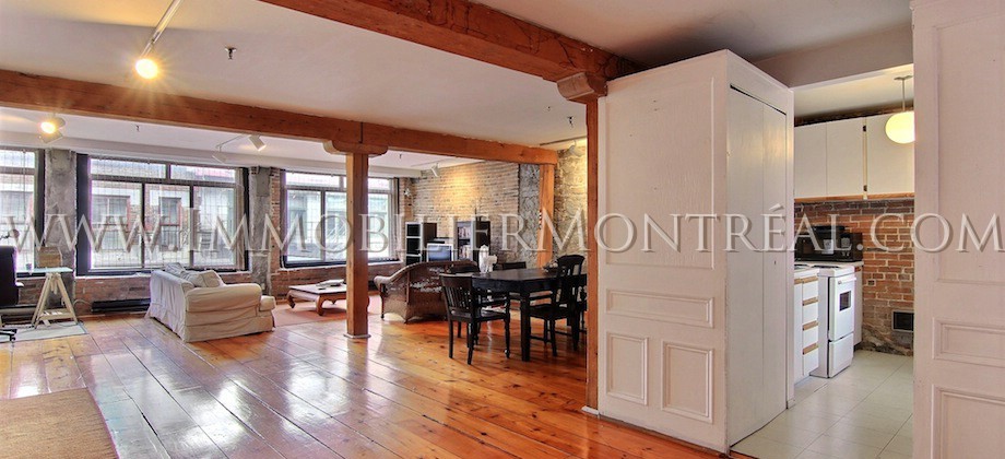 Loft Old Montreal Old Port 373 D Youville For Rent A Louer 1 920x420